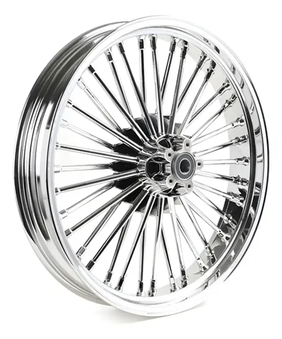Fat Spoke Front Wheel 21 X 3,5 Para Harley-davidson Touring 2
