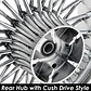 Fat Spoke Front Wheel 21 X 3,5 Para Harley-davidson Touring - Thumbnail 5