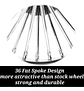 Fat Spoke Front Wheel 21 X 3,5 Para Harley-davidson Touring - Thumbnail 6