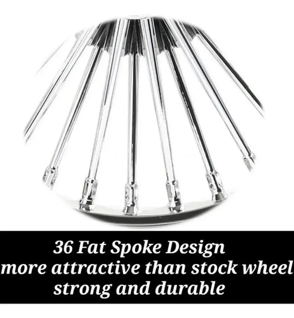 Fat Spoke Front Wheel 21 X 3,5 Para Harley-davidson Touring 6