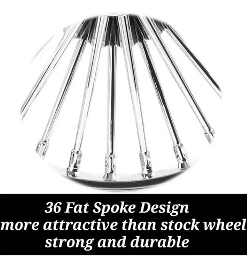 Fat Spoke Wheel Set 21x3.5 + 16x3.5 For Harley-davidson 7