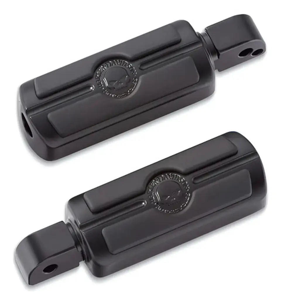 Harley-davidson 2018+ Willie G Skull Passenger Footpegs 1