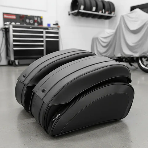 Saddlemen Cruis'n Deluxe Slant Saddlebag Set 3501-0717