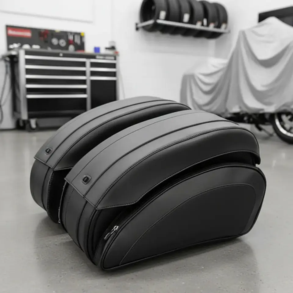 Saddlemen Cruis'n Deluxe Slant Saddlebag Set 3501-0717 1