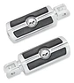 Harley-davidson 2018+  Willie G Skull Rider Footpegs Chrome - Thumbnail 1