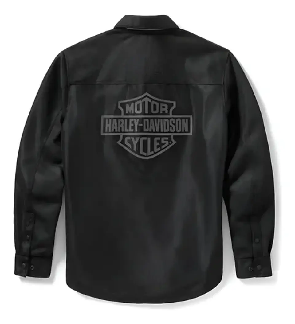 Harley-davidson Men Operative Mesh Riding Shirt Jacket 2