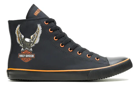 Harley-davidson Men's Nathan Eagle High Top Casual Sneaker