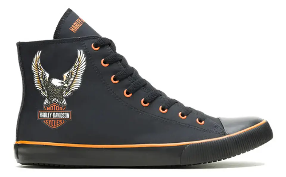 Harley-davidson Men's Nathan Eagle High Top Casual Sneaker 1