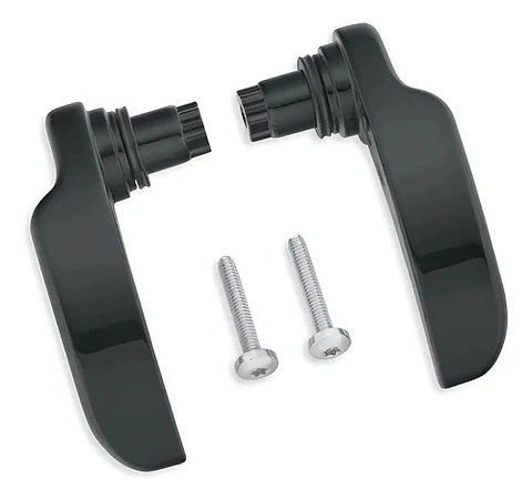 Harley-davidson Gloss Black Saddlebag Latch Kit 90201052