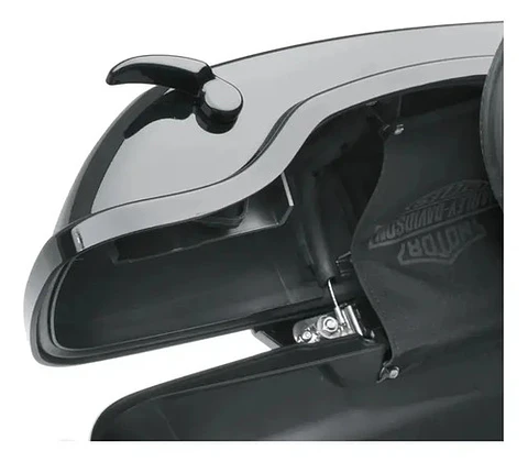 Harley-davidson Gloss Black Saddlebag Latch Kit 90201052