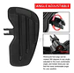 Black Adjustable Driver Rider Footboards For Harley-davidson - Thumbnail 6
