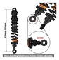 Tcmt Remote Reservoir Rear Suspension Shocks Harley 2014-25 - Thumbnail 10