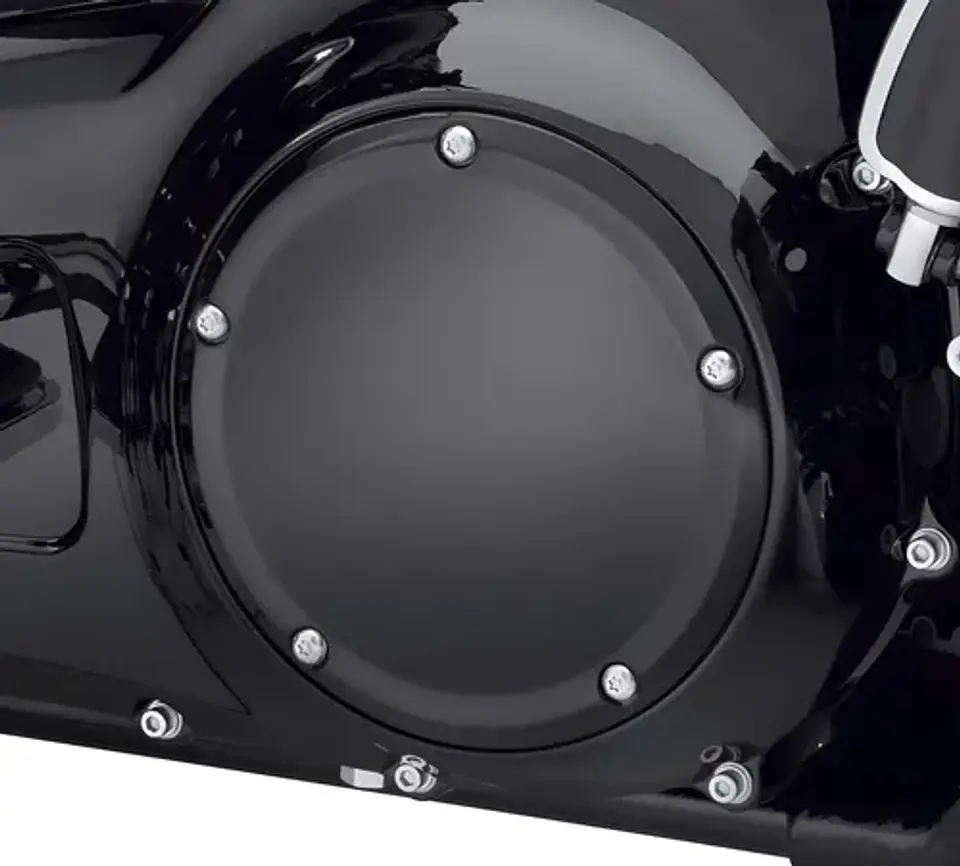 Harley-davidson Touring Gloss Black Derby Cover 1