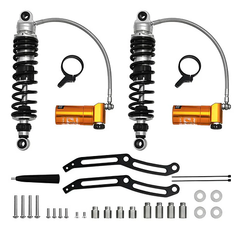 Tcmt Remote Reservoir Rear Suspension Shocks Harley 2014-22