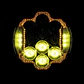 Hogworkz 7 Led Goldtooth Headlight For Harley-davidson - Thumbnail 6