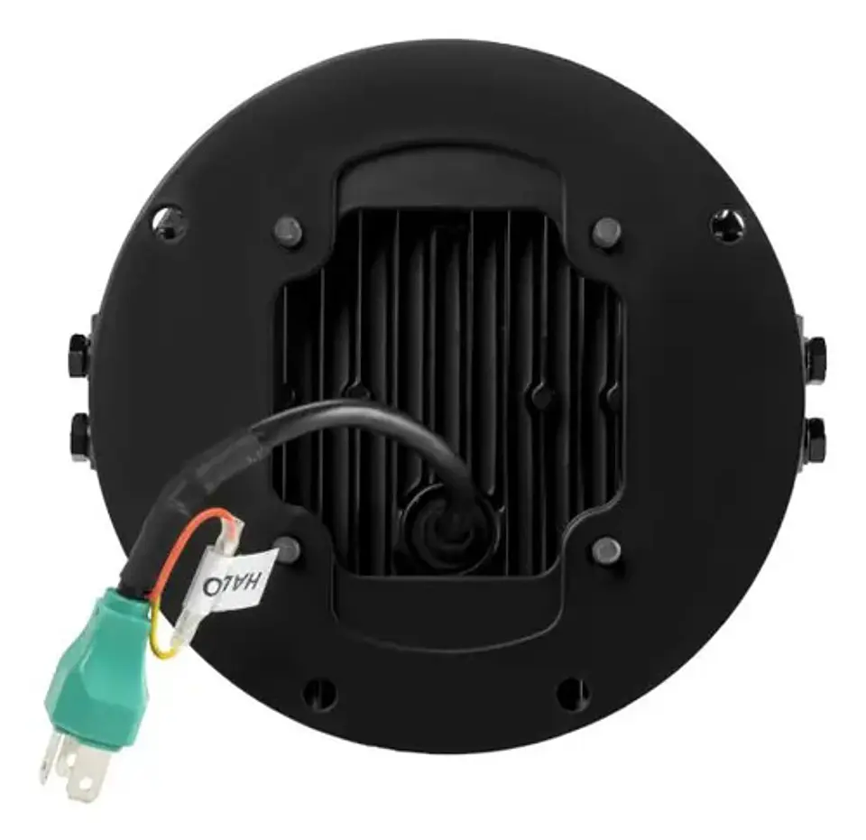 Hogworkz 7 Led Goldtooth Headlight For Harley-davidson 9