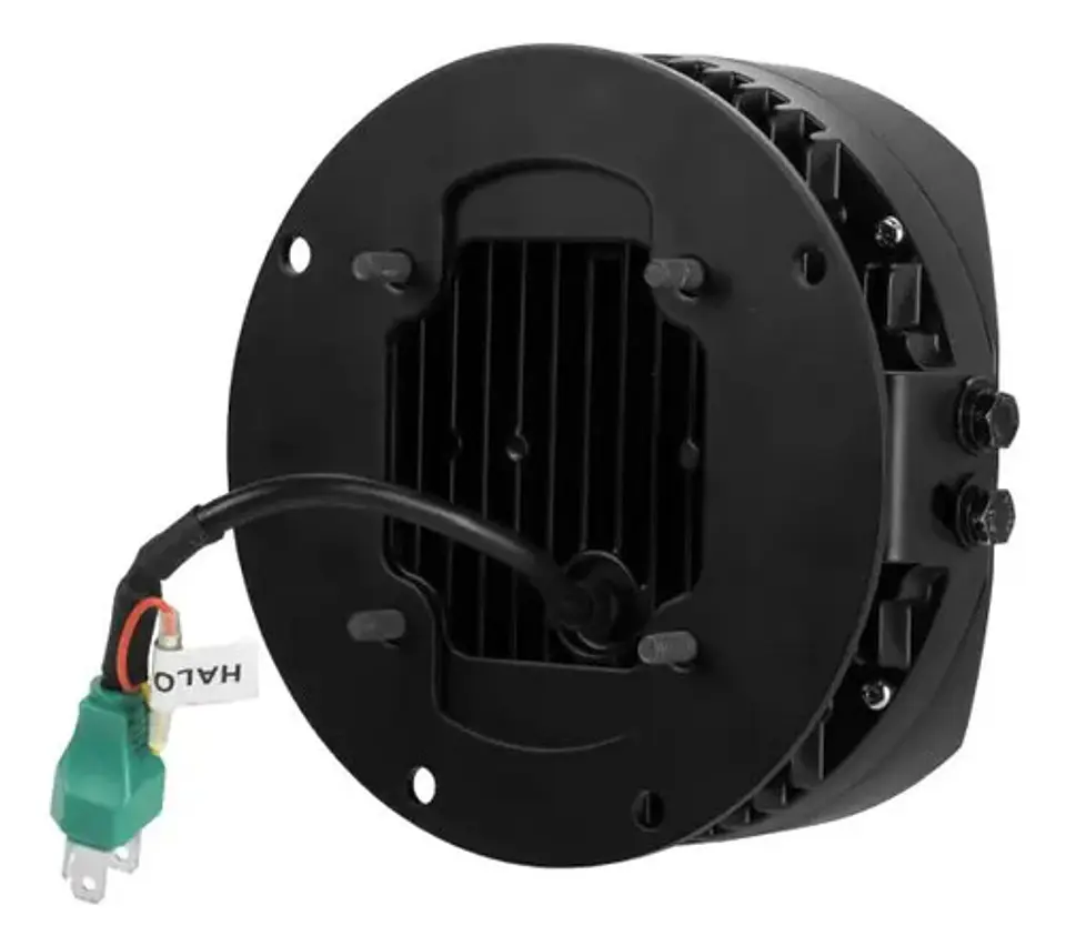 Hogworkz 7 Led Goldtooth Headlight For Harley-davidson 10