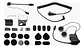 Sena Universal Helmet Clamp Kit For Cb/audio Harley-davidson - Thumbnail 2
