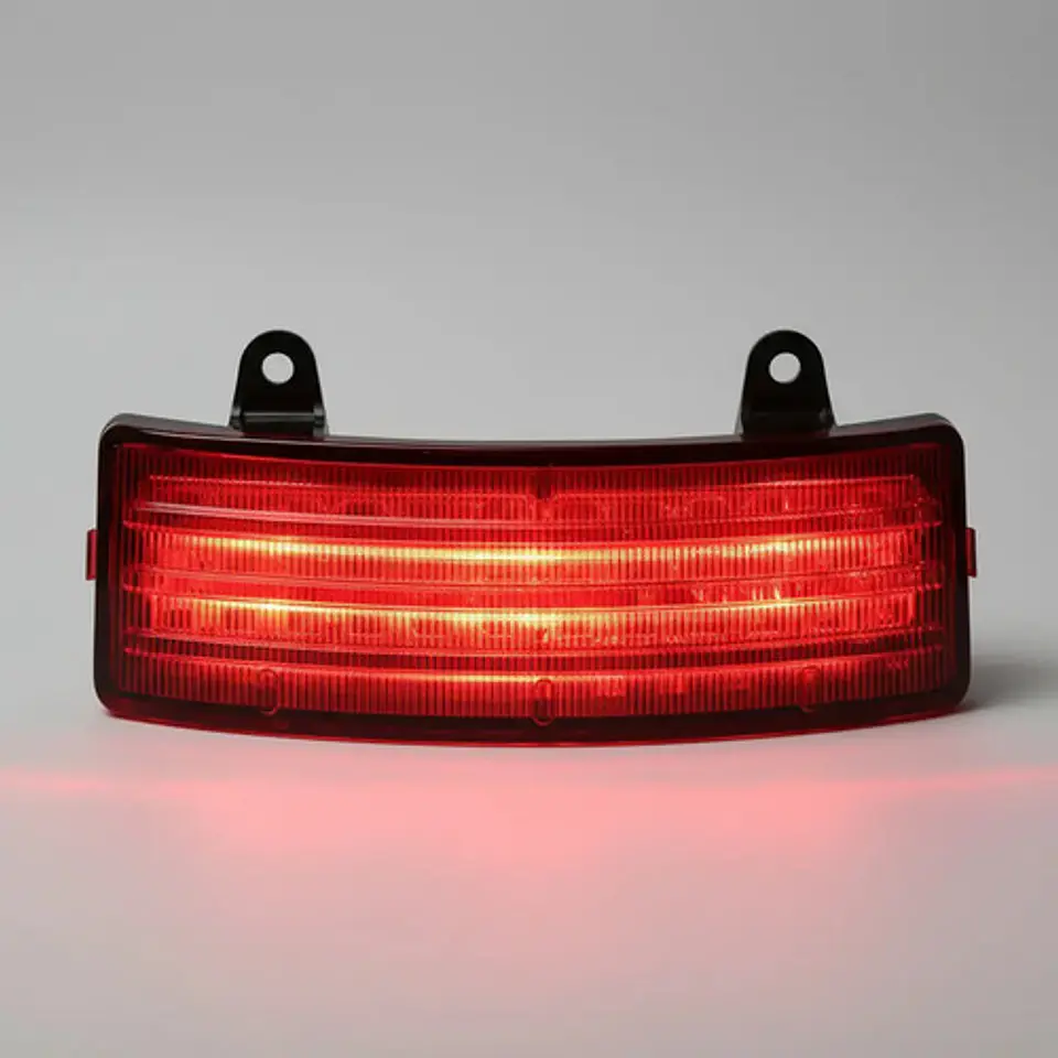 Custom Dynamics Probeam Auxiliary Run & Brake Led Tribar Red 3
