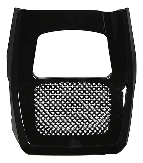 Gloss Black Chin Spoiler Fairing Radiator Cover For Harley