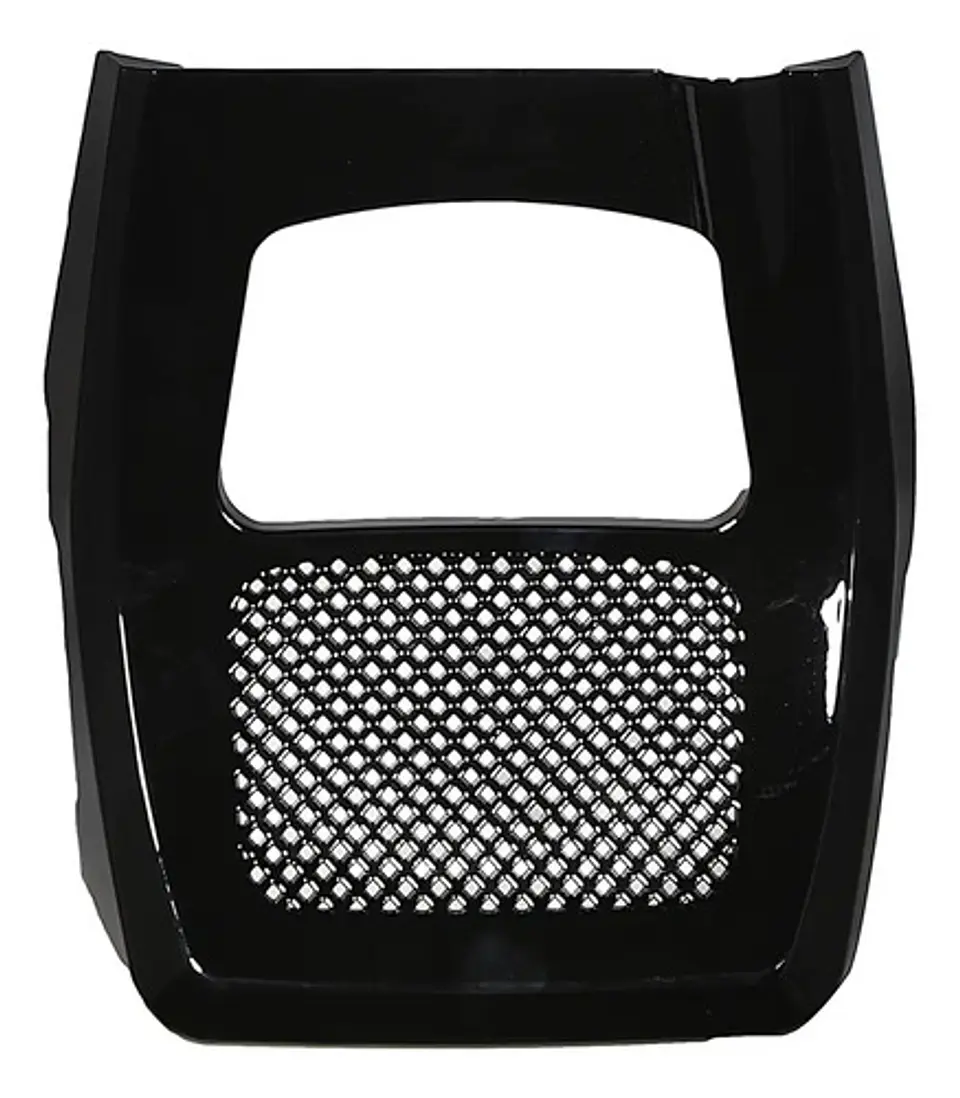 Gloss Black Chin Spoiler Fairing Radiator Cover For Harley 2