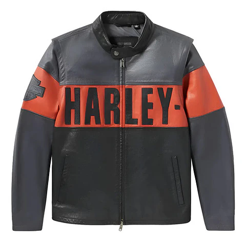 Harley-davidson Essential Convertible Leather Jacket