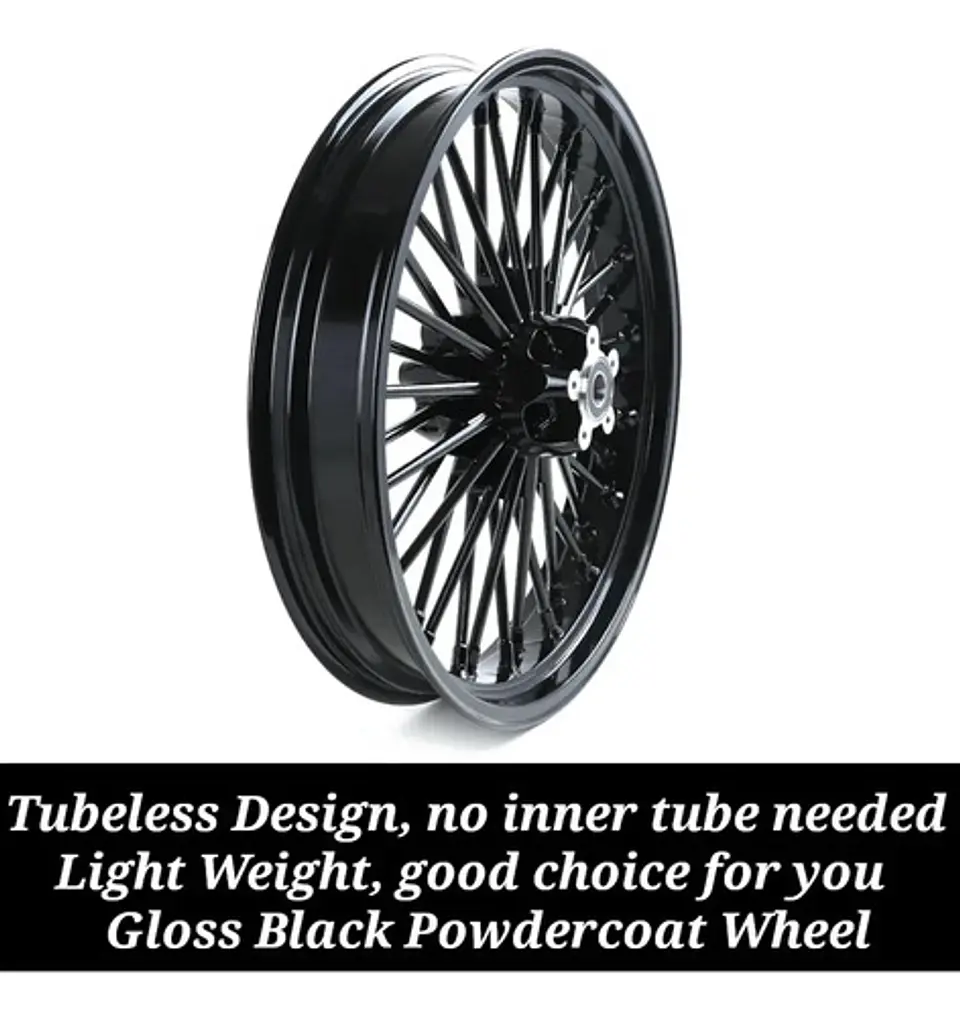Fat Spoke Wheels Rims For Harley-davidson Softail 4