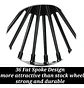 Fat Spoke Wheels Rims For Harley-davidson Softail - Thumbnail 5
