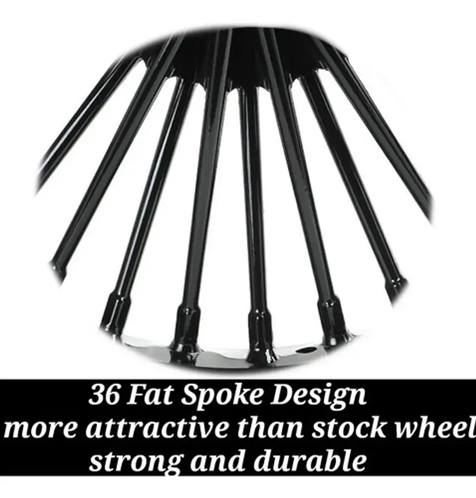 Fat Spoke Wheels Rims For Harley-davidson Softail 5
