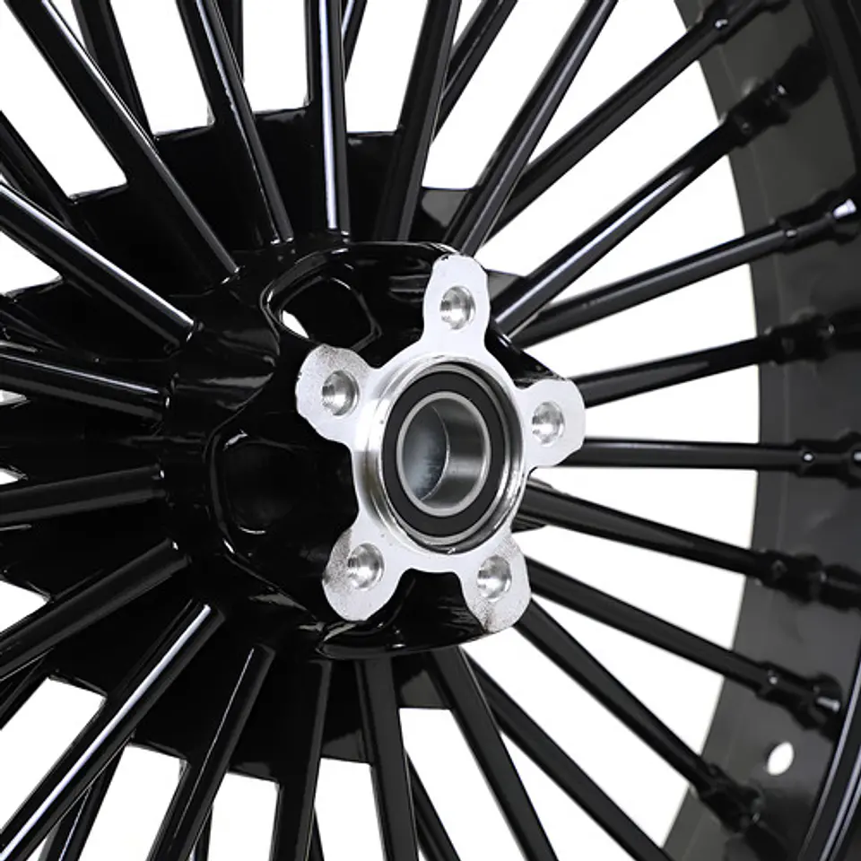 Fat Spoke Wheels Rims For Harley-davidson Softail 6