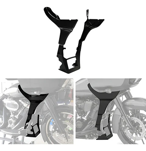 Tcmt Side Fairing Spoiler Harley-davidson Road Glide 2017-23
