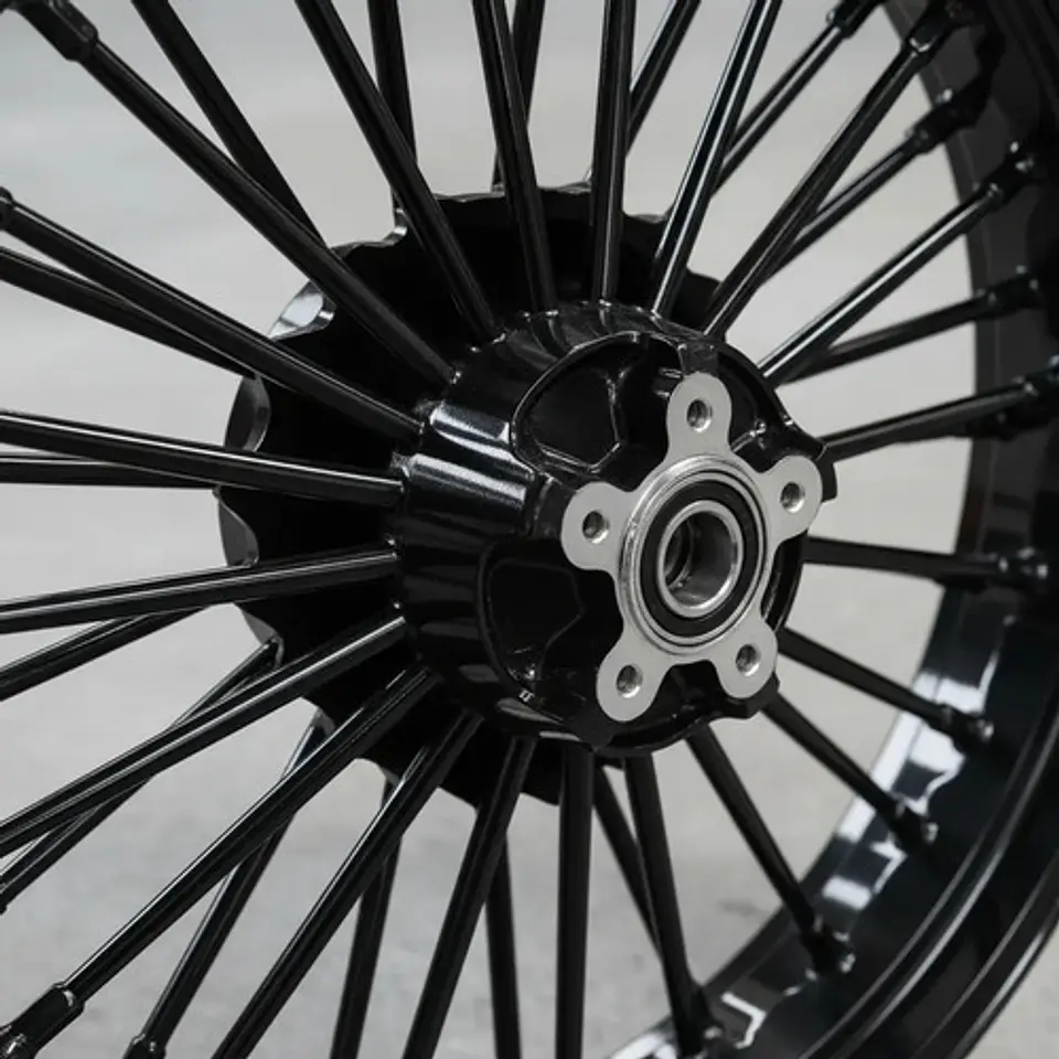 Fat Spoke Wheels Rims For Harley-davidson Softail Breakout 8