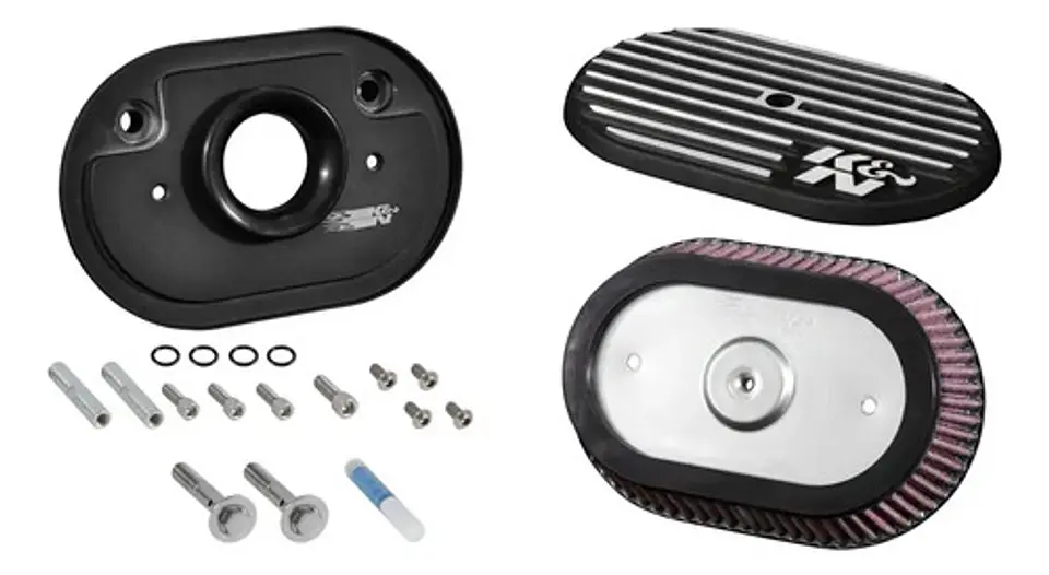 K&n Air Filter Intake System Harley-davidson Rk-3956 3
