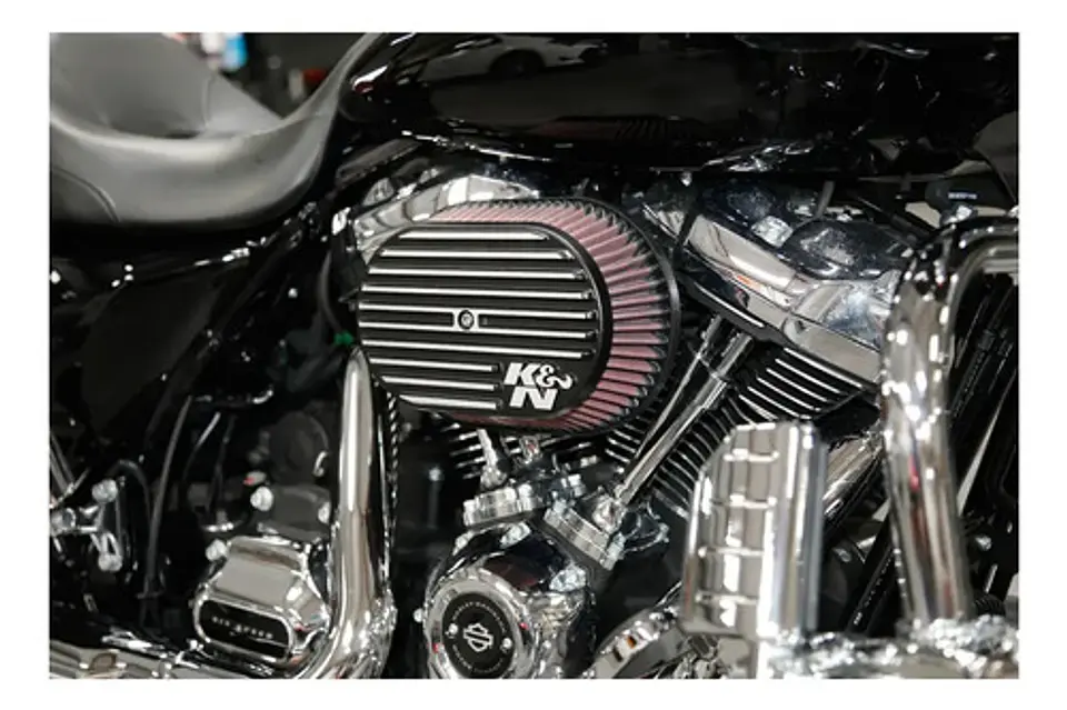 K&n Air Filter Intake System Harley-davidson Rk-3956 4