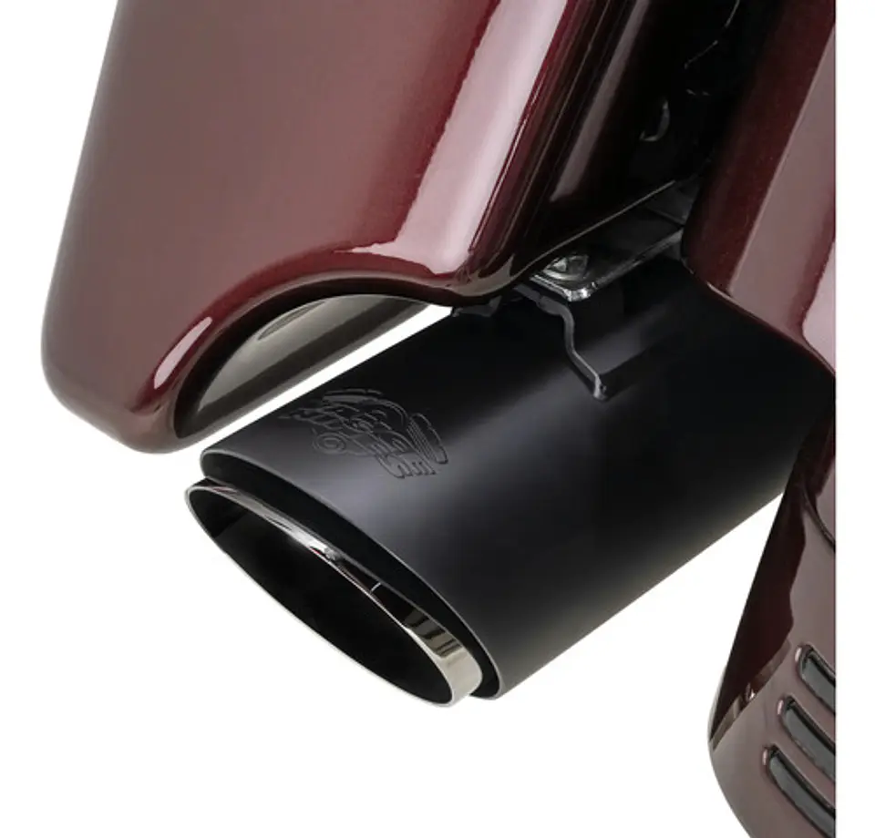 Vance Hines Twin Slash Round Slip-on Harley-davidson Touring 3