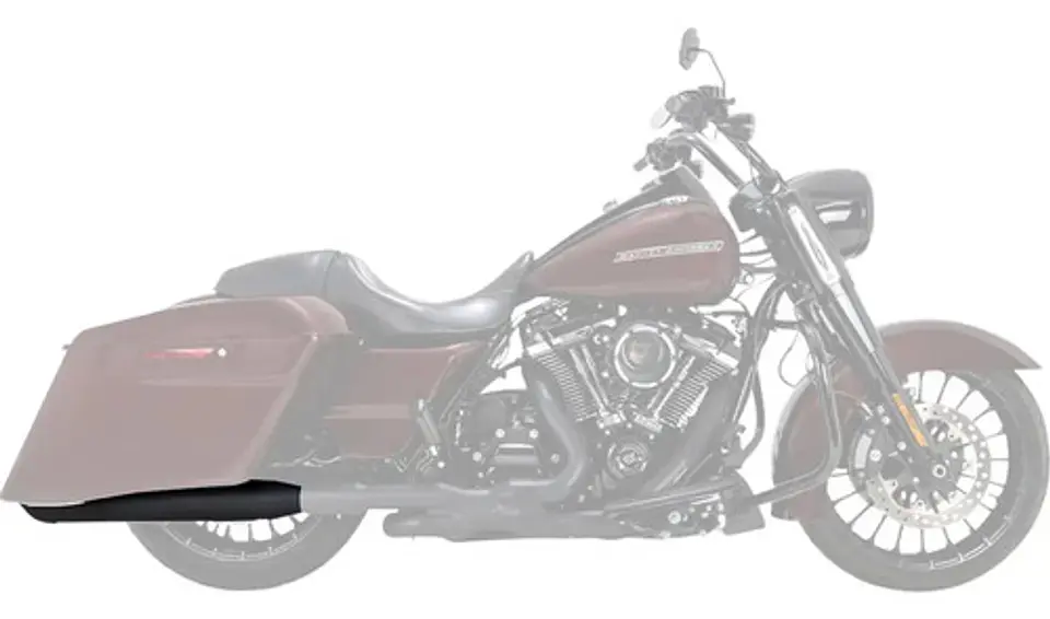 Vance Hines Twin Slash Round Slip-on Harley-davidson Touring 4