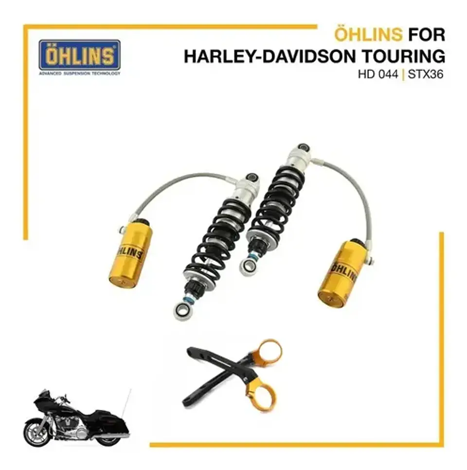 Ohlins Shock Stx36 Hd 044 Harley-davidson Touring 2014-25 3