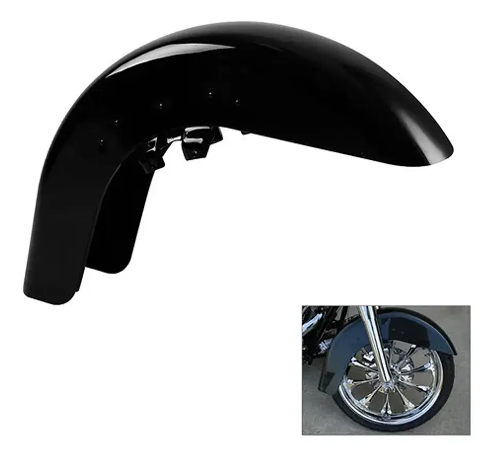 Tcmt Front Fender Fit For Harley-davidson Touring 1989-2013 5