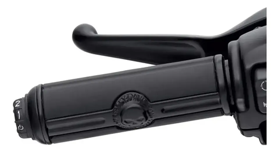 Harley-davidson Willie G Skull Heated Hand Grips 3