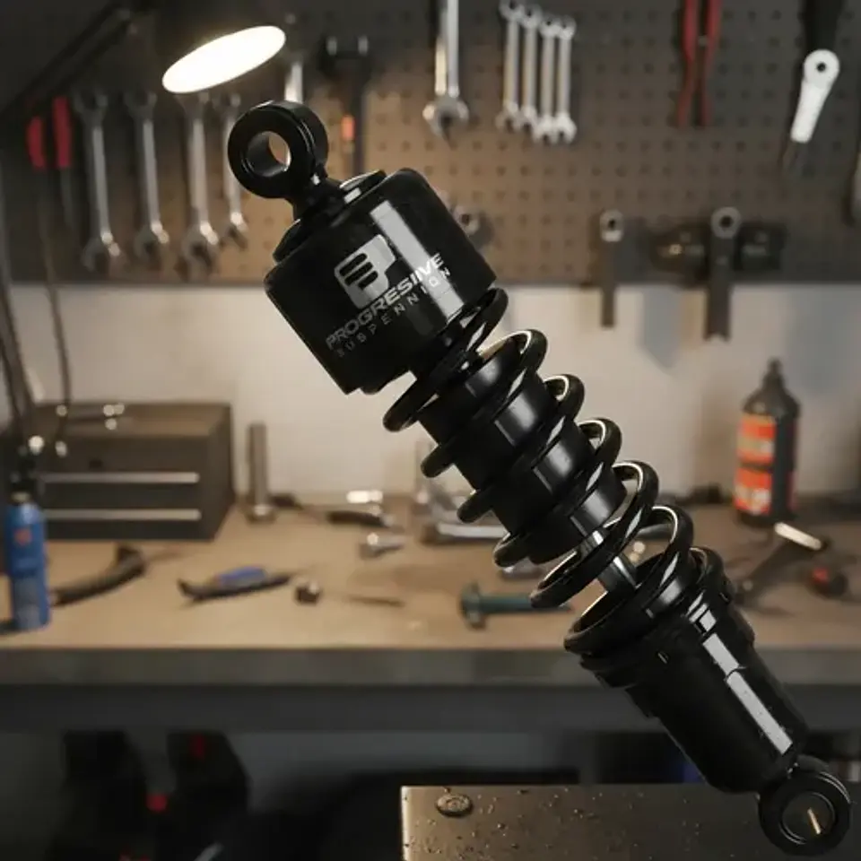 Progressive S. 412 Series Black 11.5 Rear Shocks 1