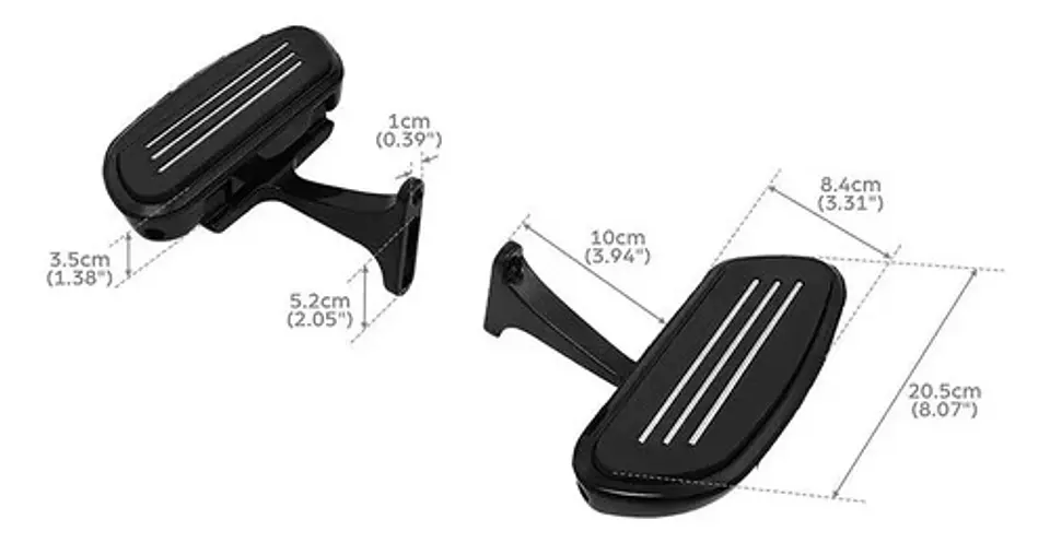 Tcmt Pegstreamliner Passenger Floorboard Harley-davidson 6