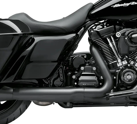 Harley-davidson Satin Black Exhaust Shield Kit