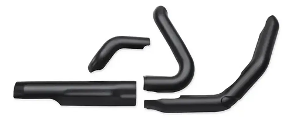 Harley-davidson Satin Black Exhaust Shield Kit 2