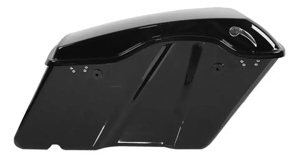 Tcmt Hard Saddlebags Black + Bracket Harley Breakout 2018-25 3