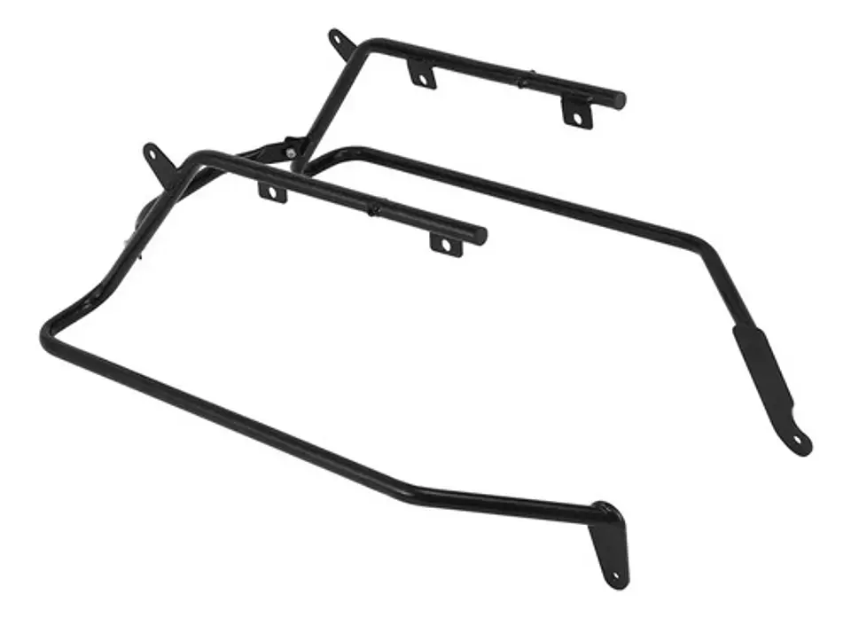 Tcmt Hard Saddlebags Black + Bracket Harley Breakout 2018-25 5