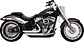 Vance & Hines Shortshots Staggered Harley-davidson Fat Boy - Thumbnail 3