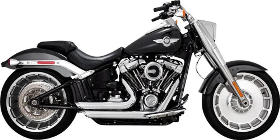 Vance & Hines Shortshots Staggered Harley-davidson Fat Boy 3
