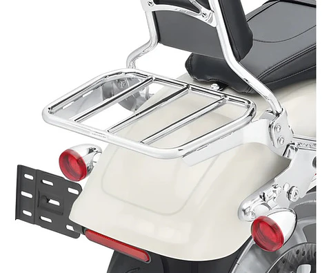 Harley-davidson Holdfast Sissy Bar + Pad + Rack + Docking