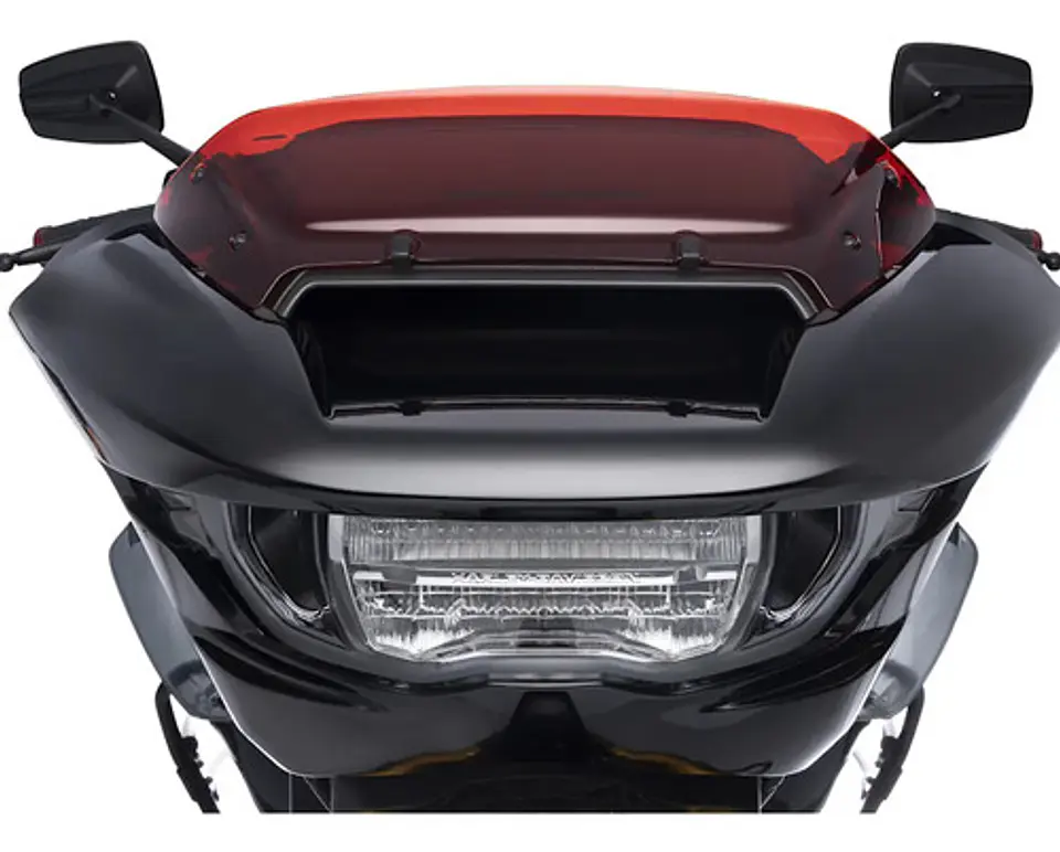Harley-davidson Road Glide Wind Splitter 4.5 Pol. Vermelho 1