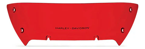 Harley-davidson Road Glide Wind Splitter 4.5 Pol. Vermelho